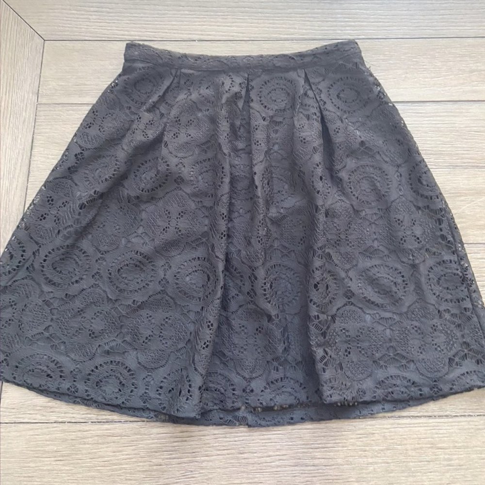 Mossimo Black Lace Skirt